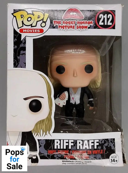 212 Riff Raff - Rocky Horror Picture Show - Box Damaged Funko POP