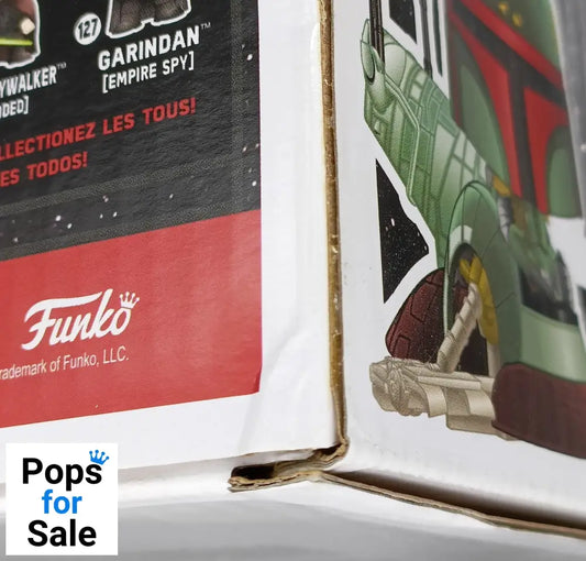 213 Boba Fett (with Slave One) - Deluxe - Star Wars Funko POP - Box Damaged