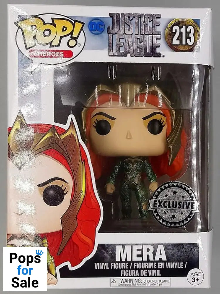 #213 Mera - DC Justice League Funko POP