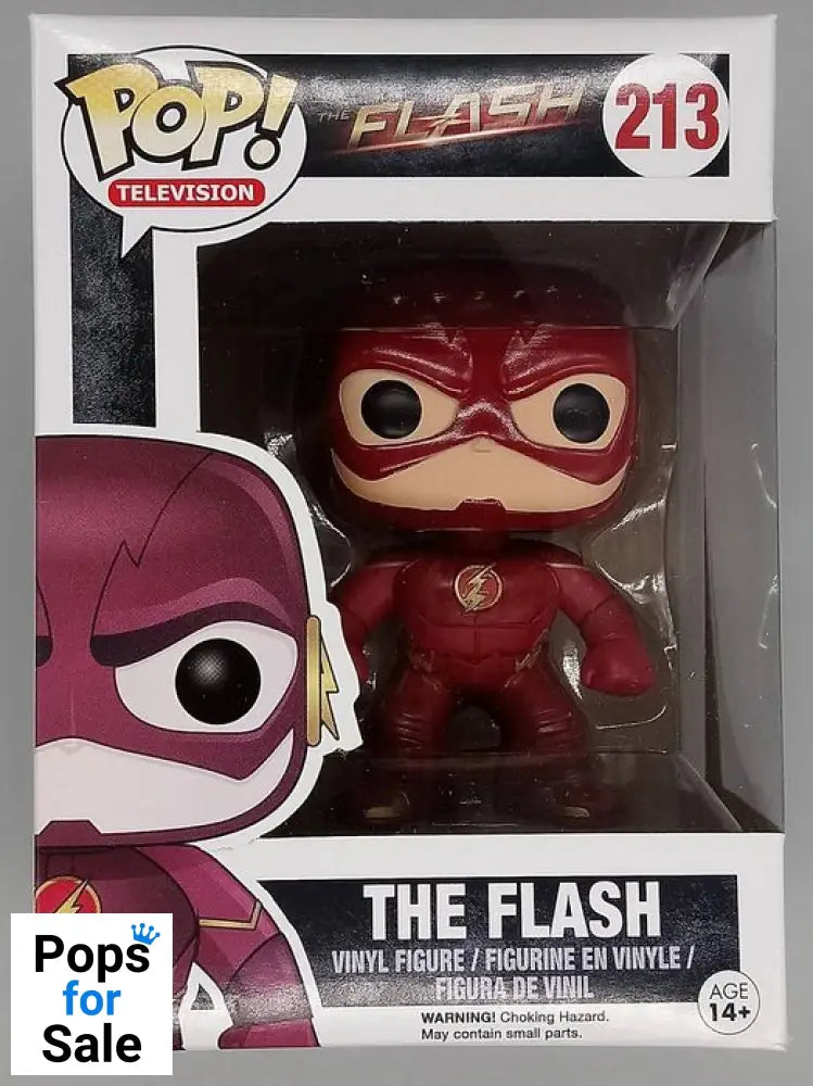 #213 The Flash - The Flash - Box Damaged Funko POP - PopsforSale.co.uk