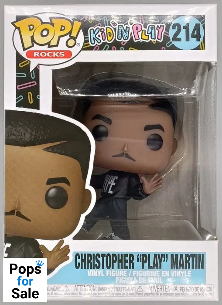 #214 Christopher Play Martin - Kid n Play Funko POP