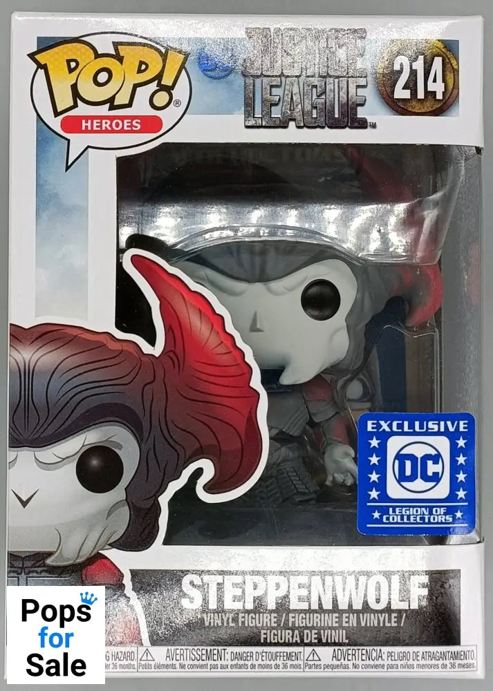 #214 Steppenwolf - DC Justice League - Legion of Collectors Funko POP - PopsforSale.co.uk