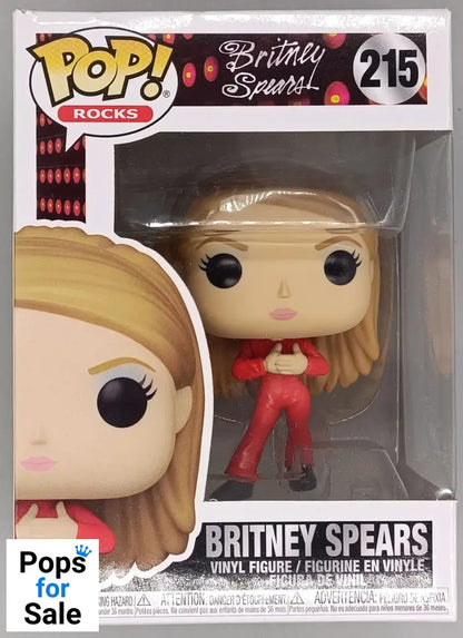 215 Britney Spears (Oops!... I Did It Again) - Rocks - Funko POP - Box Damaged