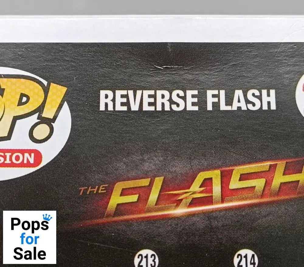 #215 Reverse Flash - The Flash - Box Damaged Funko POP