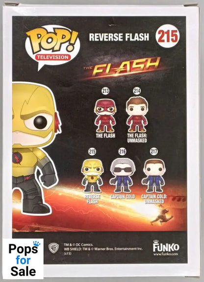 #215 Reverse Flash - The Flash - Box Damaged Funko POP - PopsforSale.co.uk