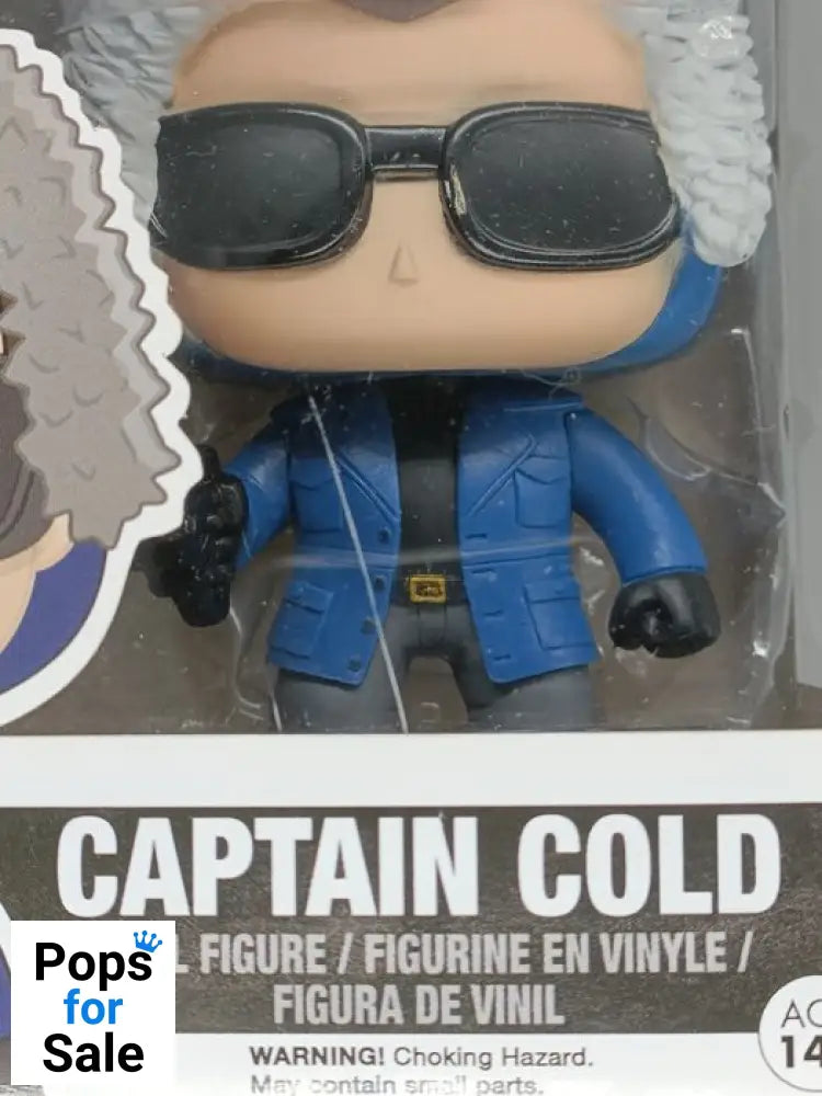 #216 Captain Cold - The Flash - Box Damaged Funko POP - PopsforSale.co.uk