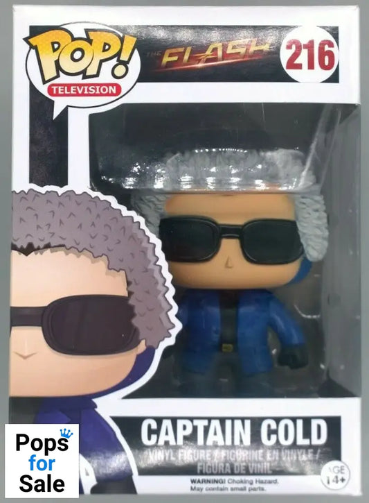 #216 Captain Cold - The Flash Funko POP - PopsforSale.co.uk