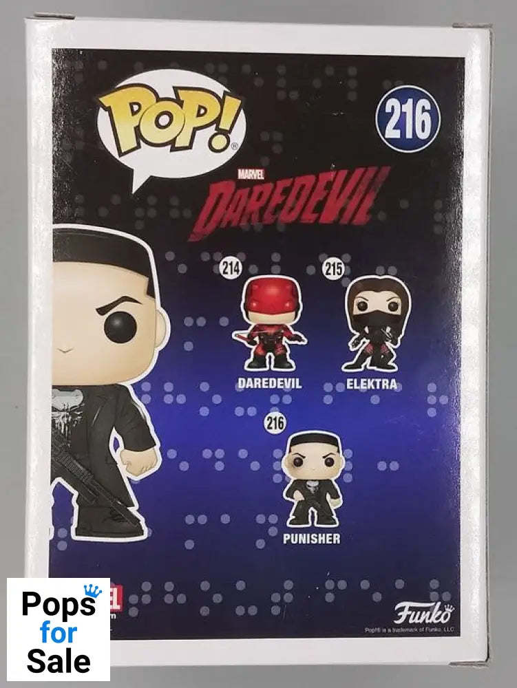 216 Punisher - Marvel Daredevil - Box Damaged Funko POP