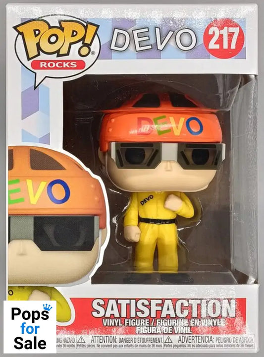 #217 Devo (Satisfaction) - Rocks Funko POP - PopsforSale.co.uk