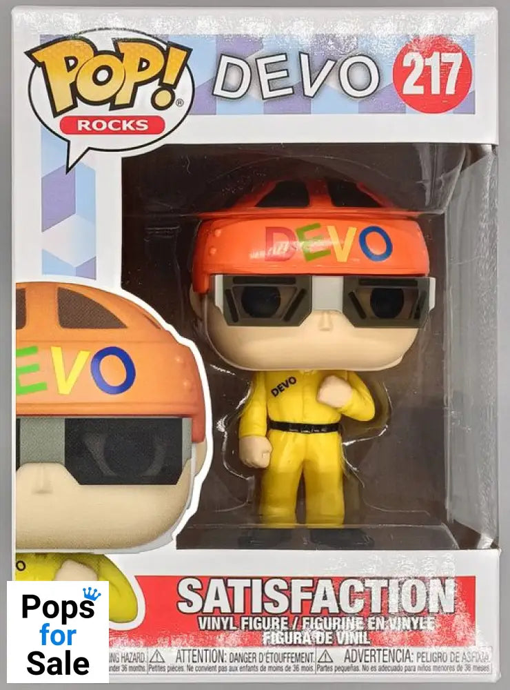 #217 Devo (Satisfaction) - Rocks Funko POP