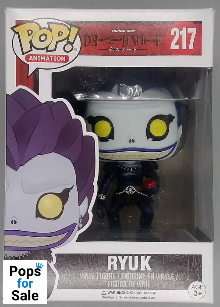 #217 Ryuk - Death Note - Box Damaged Funko POP - PopsforSale.co.uk