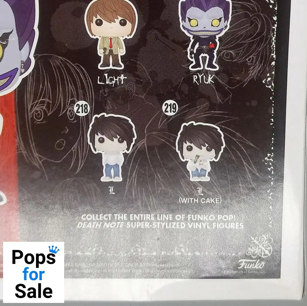 #217 Ryuk - Death Note - Box Damaged Funko POP - PopsforSale.co.uk