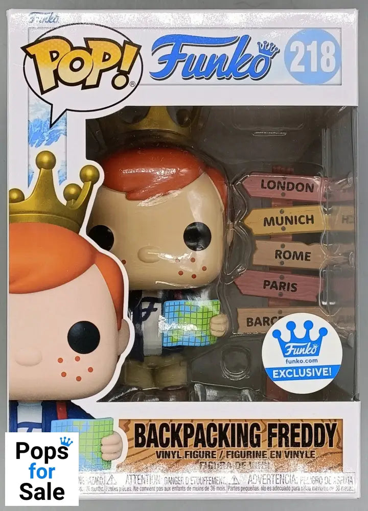 #218 Backpacking Freddy - Funko Funko POP - PopsforSale.co.uk