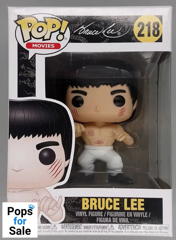 #218 Bruce Lee (Enter the Dragon) - White Pants Funko POP