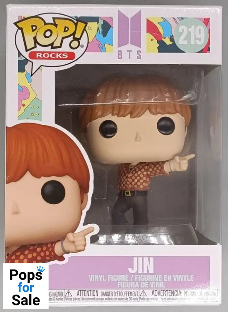 #219 Jin (Dynamite) - BTS - Box Damaged Funko POP