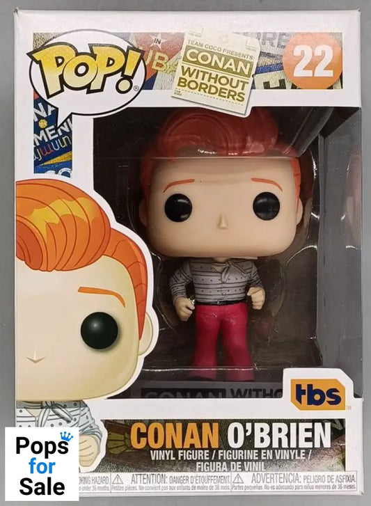 22 Conan O'Brien (K-Pop) - Conan - Funko POP - Box Damaged