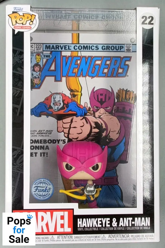 22 Hawkeye & Ant-Man - Comic Covers (Marvel) Funko POP