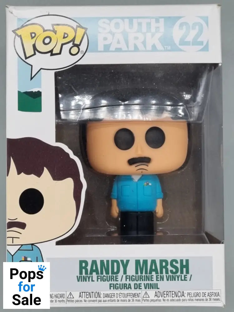 22 Randy Marsh - South Park - Box Damaged Funko POP