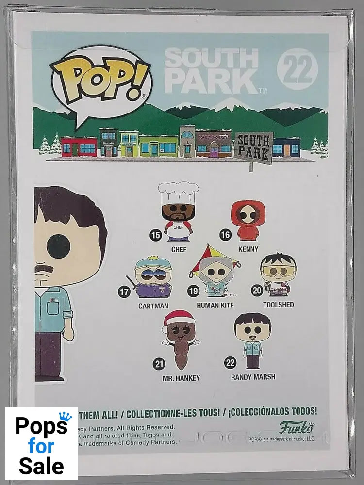 #22 Randy Marsh - South Park Funko POP - PopsforSale.co.uk