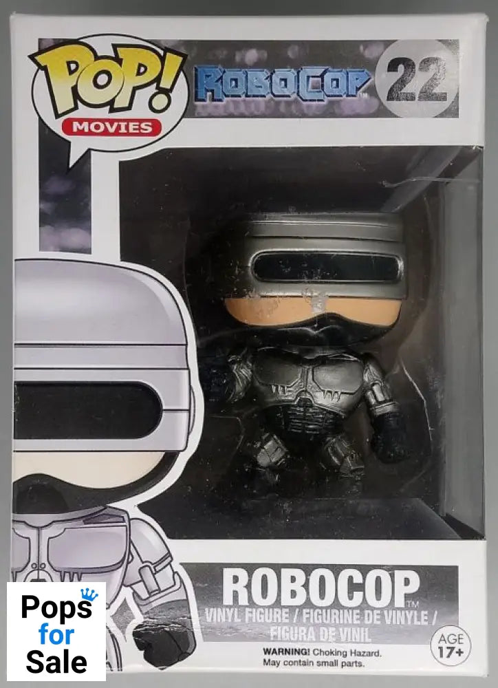 #22 RoboCop - Robocop - Box Damaged Funko POP - PopsforSale.co.uk