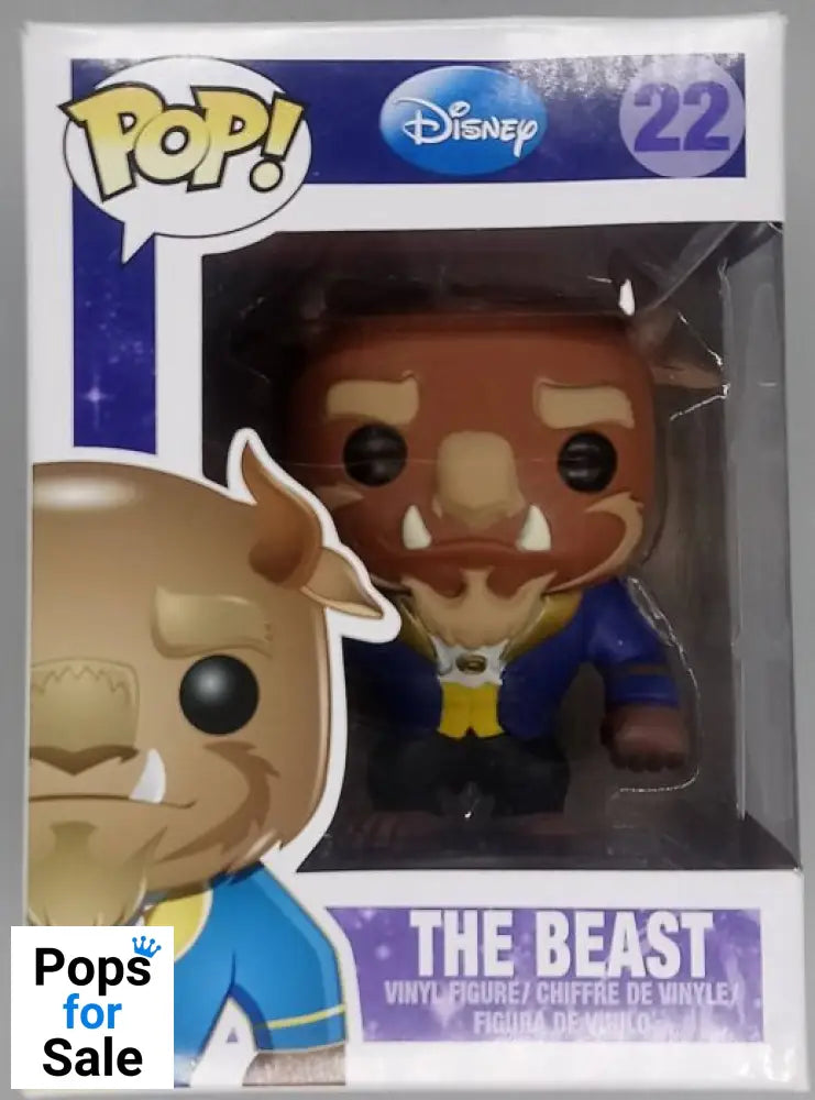 22 The Beast - Disney Beauty and the Beast - Box Damaged Funko POP