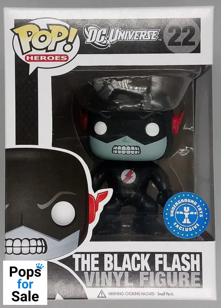 #22 The Black Flash - DC Universe - Exclusive Funko POP - PopsforSale.co.uk