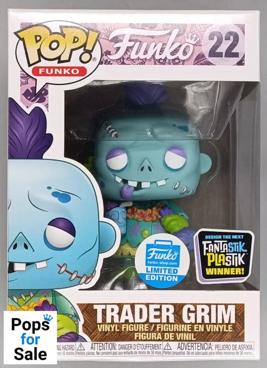 22 Trader Grim - Funko (Originals) - Funko POP - Box Damaged