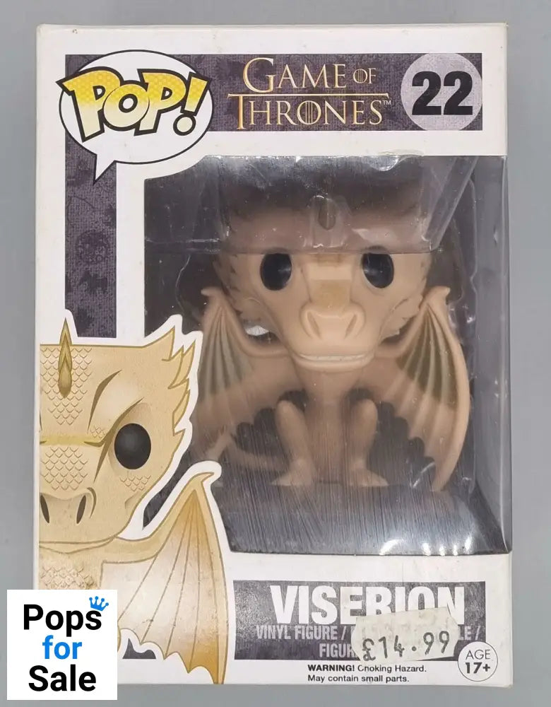 #22 Viserion - Game of Thrones Funko POP - PopsforSale.co.uk