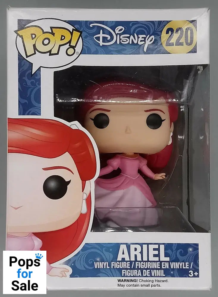 #220 Ariel (Gown) - Disney - The Little Mermaid - Box Damaged Funko POP