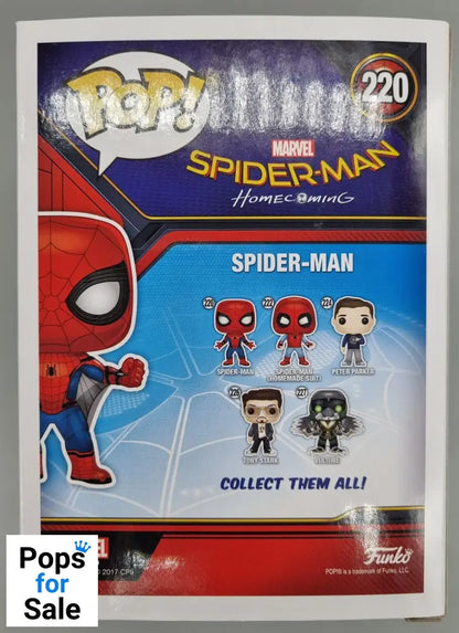 #220 Spider-Man Wingsuit Homecoming Marvel Collectors Corps Funko POP - PopsforSale.co.uk