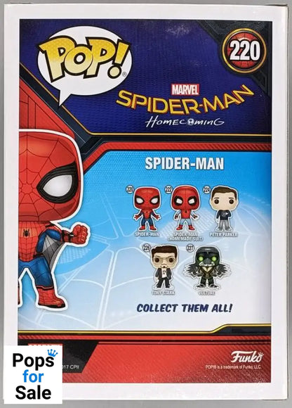 #220 SpiderMan Wingsuit Homecoming Marvel Collectors Box Damaged Funko POP - PopsforSale.co.uk