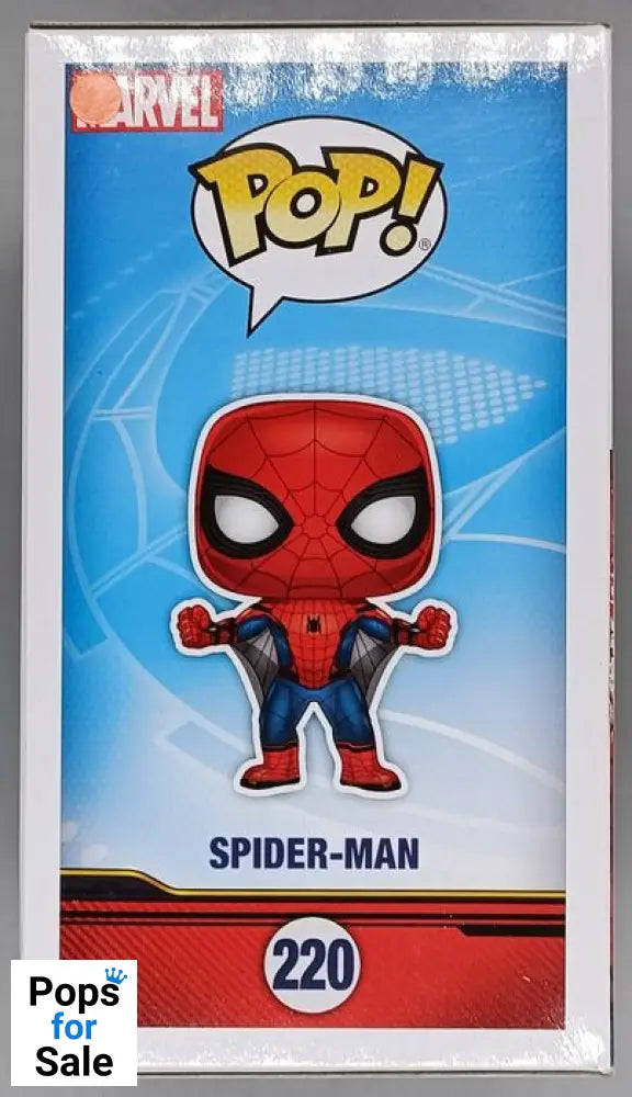 #220 SpiderMan Wingsuit Homecoming Marvel Collectors Box Damaged Funko POP - PopsforSale.co.uk