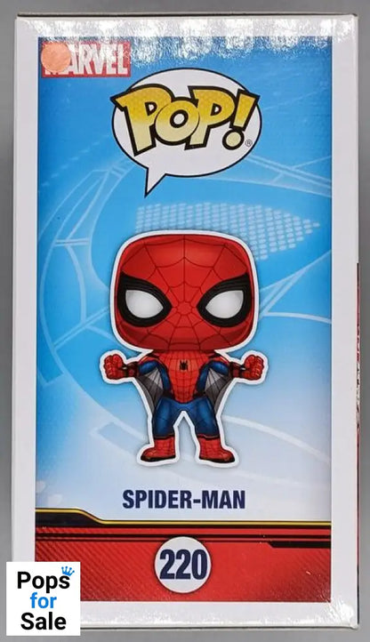 #220 SpiderMan Wingsuit Homecoming Marvel Collectors Box Damaged Funko POP - PopsforSale.co.uk