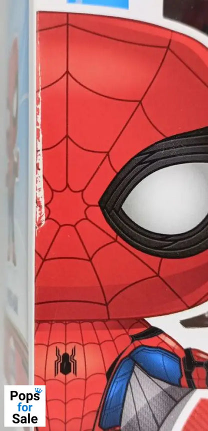 #220 SpiderMan Wingsuit Homecoming Marvel Collectors Box Damaged Funko POP