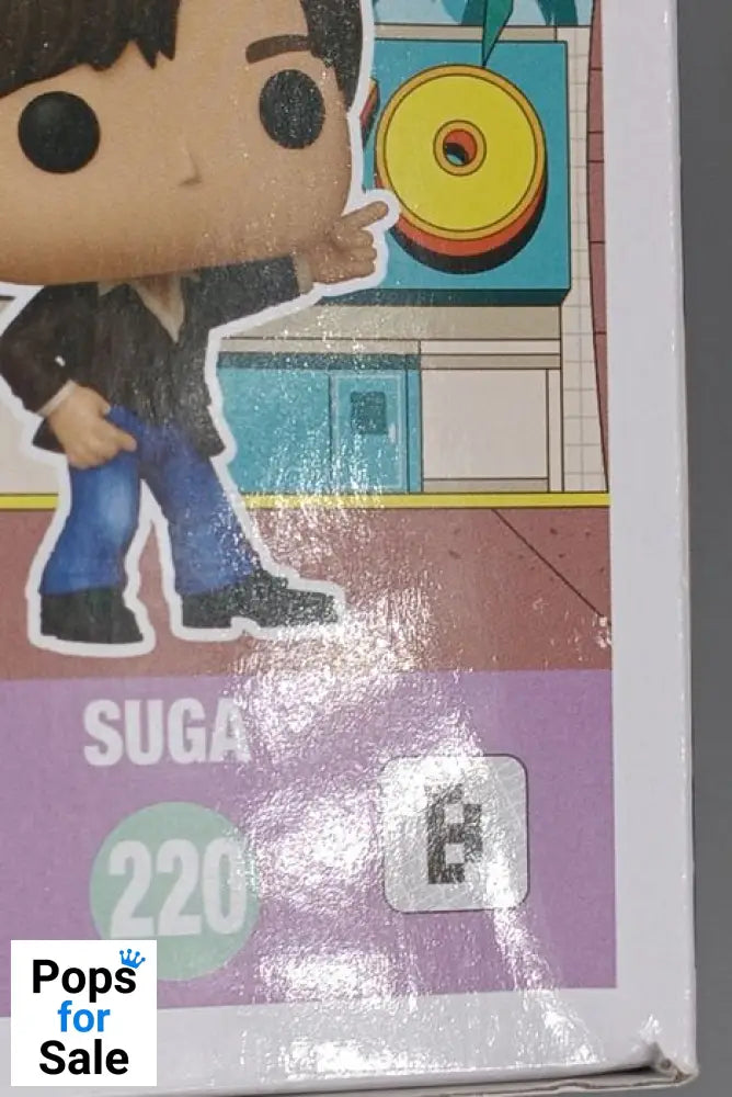 #220 Suga (Dynamite) - BTS - Box Damaged Funko POP - PopsforSale.co.uk