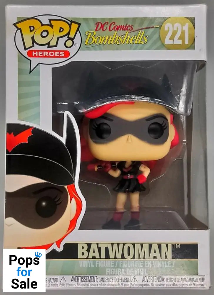 221 Batwoman - DC Bombshells - Box Damaged Funko POP