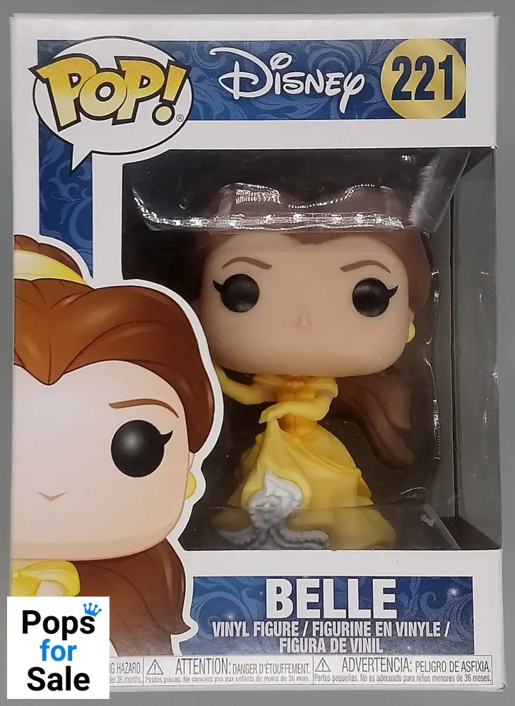 221 Belle (Gown) - Disney Beauty and The Beast - Box Damaged Funko POP