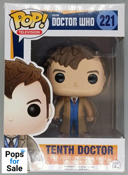 221 Tenth Doctor - Doctor Who - Box Damaged Funko POP