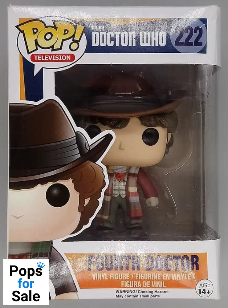 #222 Fourth Doctor - Doctor Who - Box Damaged Funko POP