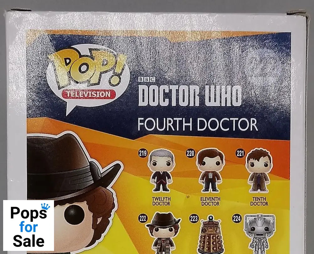 #222 Fourth Doctor - Doctor Who - Box Damaged Funko POP