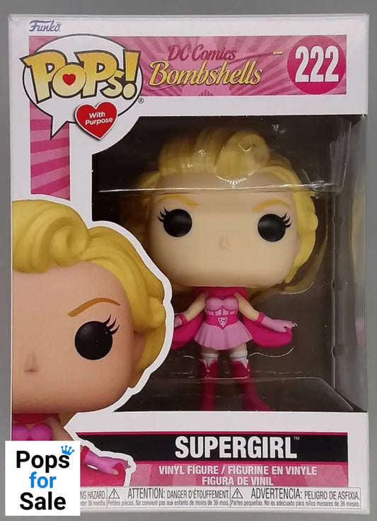 #222 Supergirl (BCA) - DC Bombshells - Box Damaged Funko POP - PopsforSale.co.uk