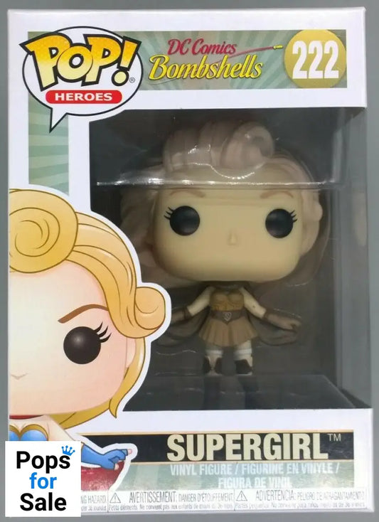 222 Supergirl (Sepia) - Pop Heroes - DC Bombshells Funko POP