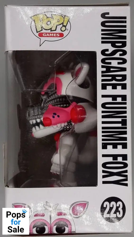 223 Jumpscare Funtime Foxy - Five Nights At Freddys FNAF Sister Location - Box Damaged Funko POP