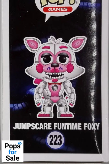 223 Jumpscare Funtime Foxy - Five Nights At Freddys FNAF Sister Location - Box Damaged Funko POP