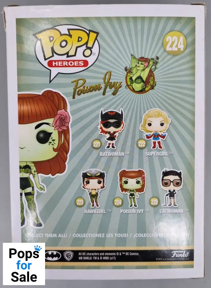 224 Poison Ivy - DC Bombshells Funko POP