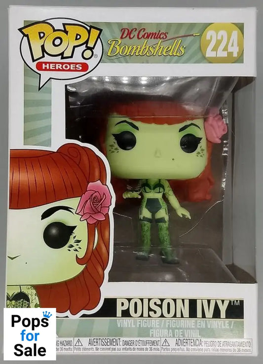 224 Poison Ivy - DC Bombshells - Funko POP - Box Damaged