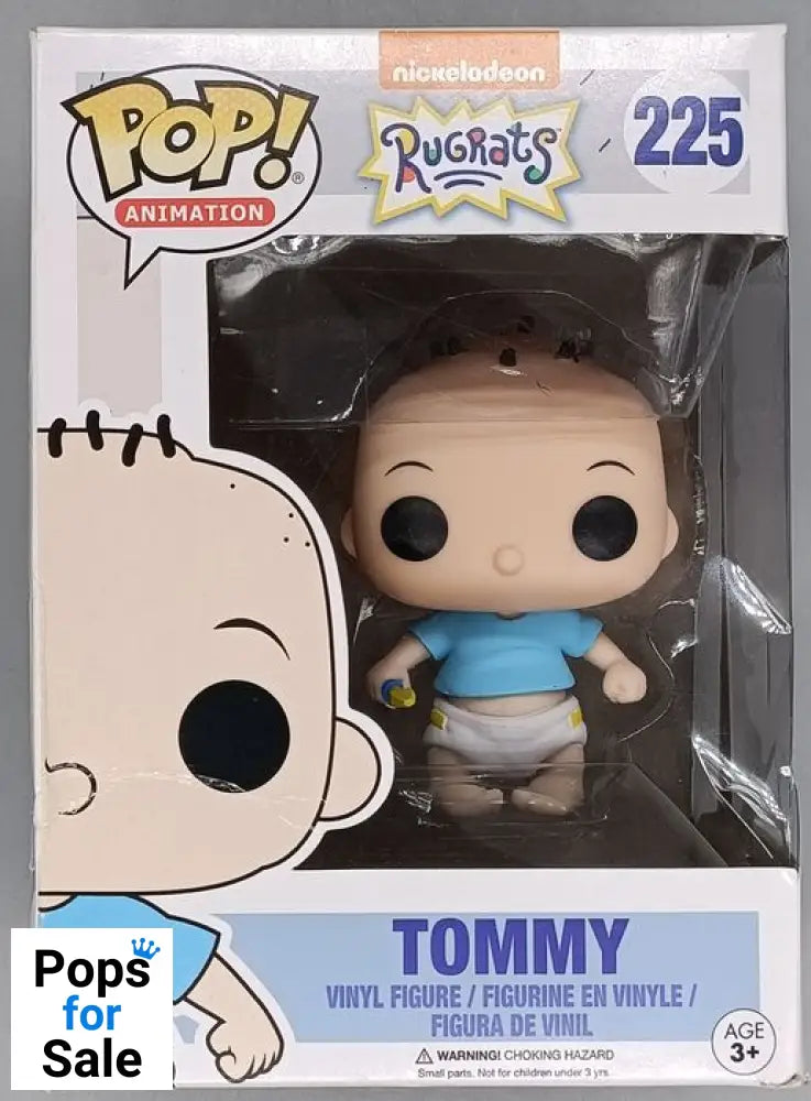 #225 Tommy - Rugrats - Box Damaged Funko POP - PopsforSale.co.uk