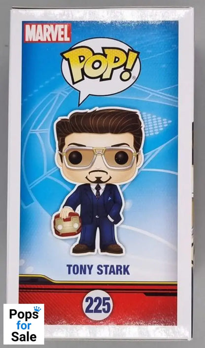 #225 Tony Stark (Holding Helmet) Marvel Spider-Man Homecomin Funko POP - PopsforSale.co.uk