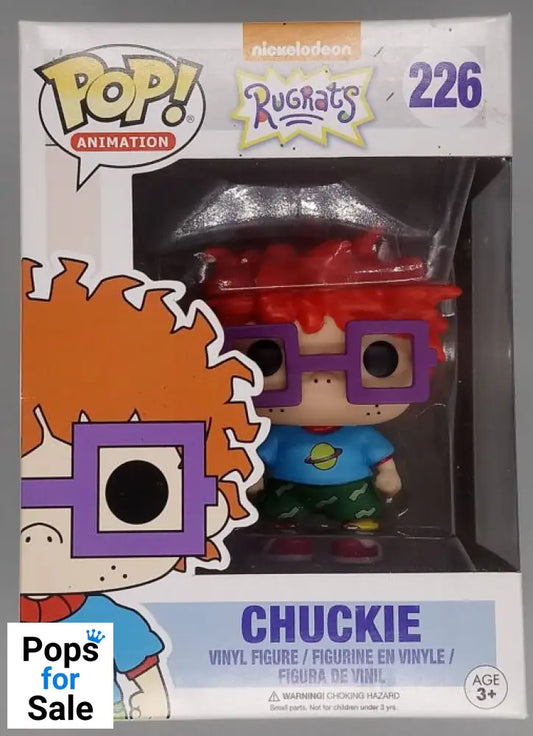 #226 Chuckie - Rugrats - Box Damaged Funko POP - PopsforSale.co.uk