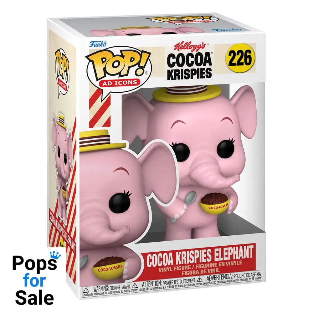 226 Coco Krispies Elephant - Kelloggs Ad Icons Funko Pop Preorder